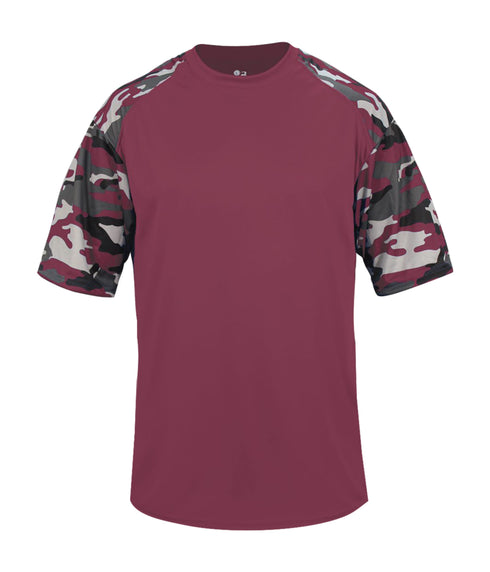 Badger Sport Youth Camo Sport Tee